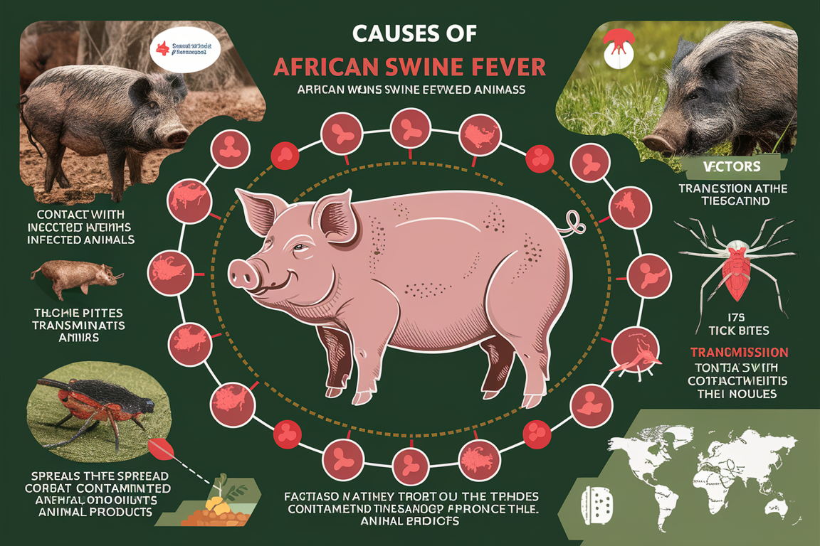 Nguyên nhân dẫn đến dịch tả lợn châu Phi (tác hại và cách phòng ngừa)